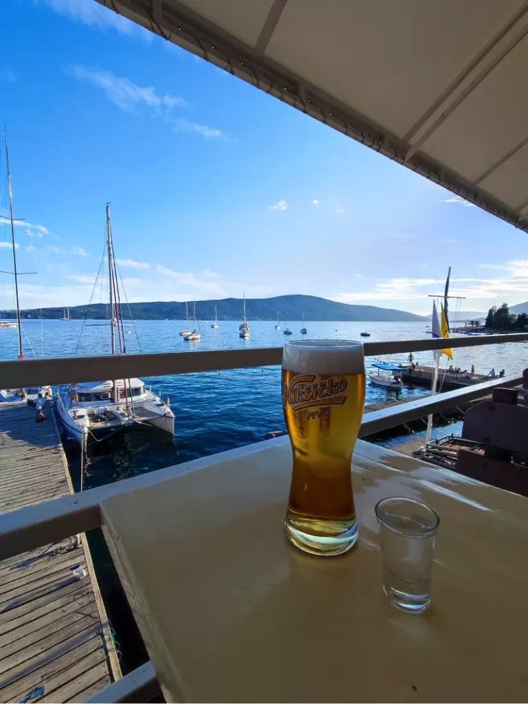 local bar beer and rakija tivat